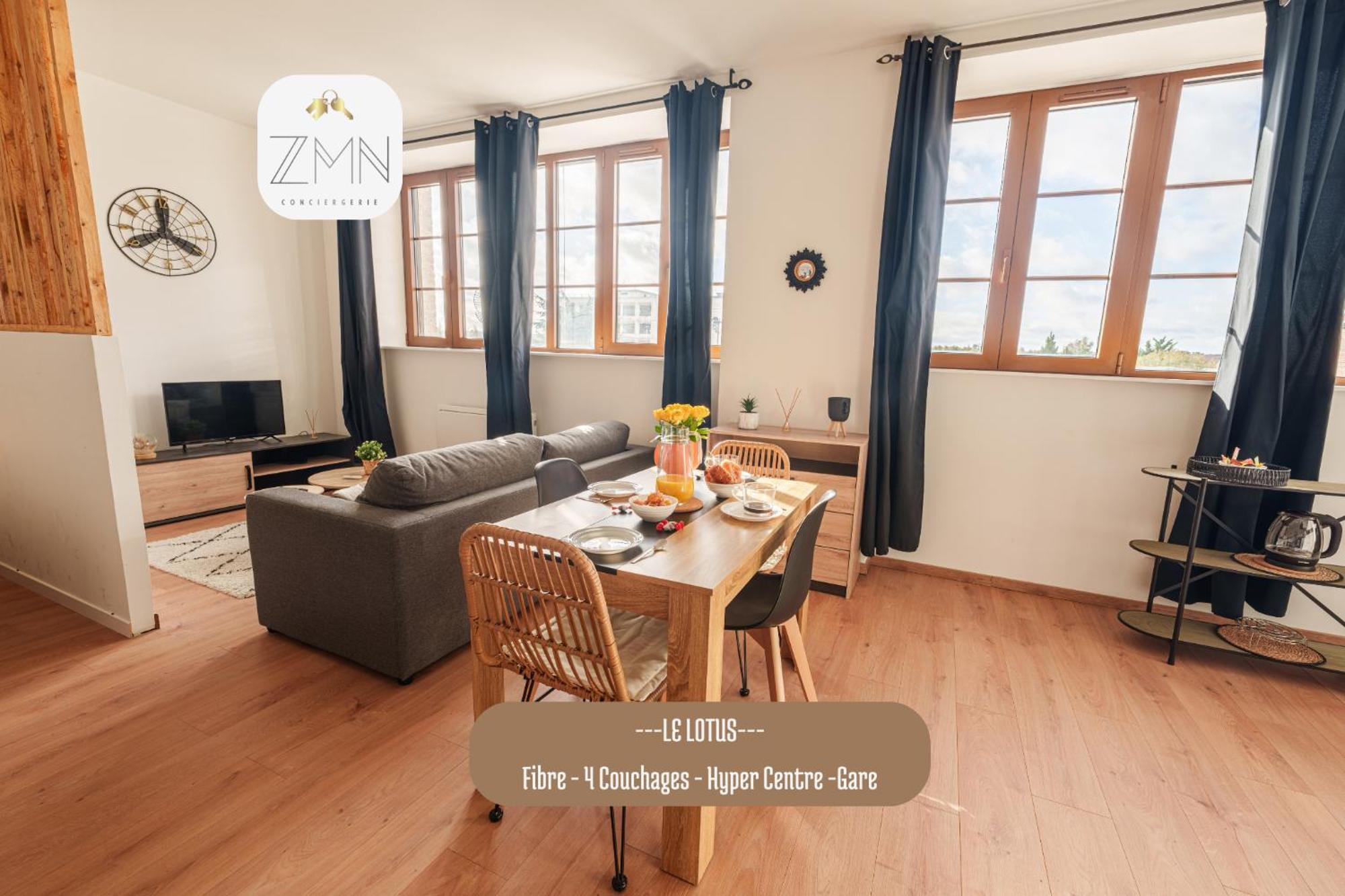 Appartement Le Lotus - Zmn Conciergerie à Saint-Quentin  Extérieur photo