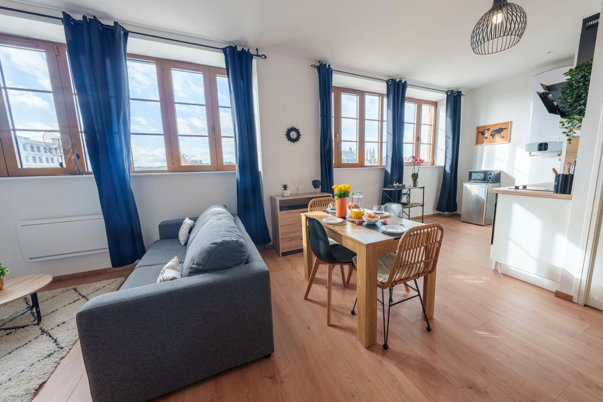 Appartement Le Lotus - Zmn Conciergerie à Saint-Quentin  Extérieur photo